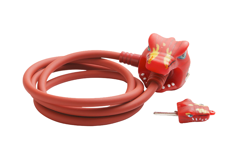 Bike Lock Red Dragon