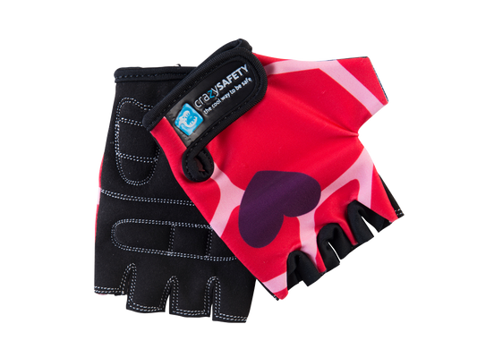 Kids Bike Gloves Giraffe