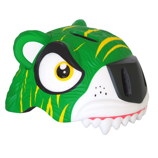 Green Tiger Kids Helmet