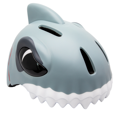 Grey Shark Kids Helmet