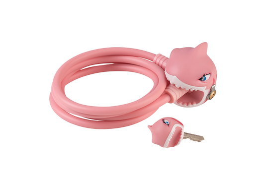 Bike Lock Pink Shark